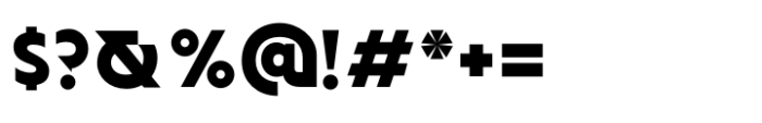 Avoka ZT Heavy Font OTHER CHARS