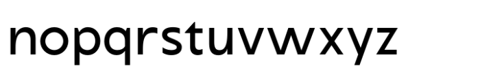 Avoka ZT Medium Font LOWERCASE
