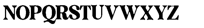 Avolta Font UPPERCASE