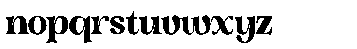 Avolta Font LOWERCASE