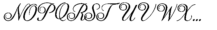 Avonia Font UPPERCASE