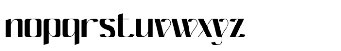 Avonick Bold Font LOWERCASE