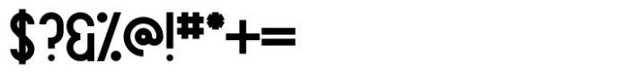 Avoqado Regular Font OTHER CHARS