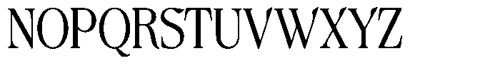 Avoxan Bold Condensed Font UPPERCASE