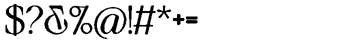 Avoxan Bold Expended Font OTHER CHARS