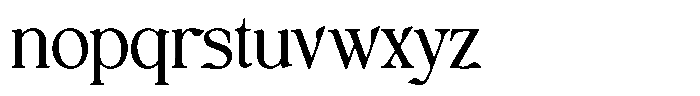 Avoxan Bold Font LOWERCASE