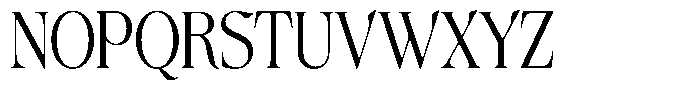 Avoxan Condensed Font UPPERCASE