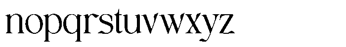 Avoxan Regular Font LOWERCASE