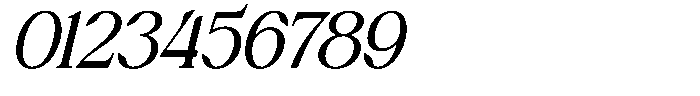 Avoxan Slant Bold Expended Font OTHER CHARS