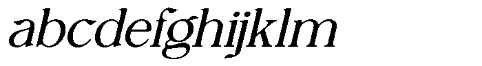 Avoxan Slant Bold Expended FONT