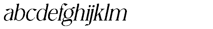 Avoxan Slant Condensed FONT