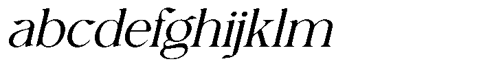 Avoxan Slant Expended FONT