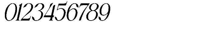Avoxan Slant Font OTHER CHARS