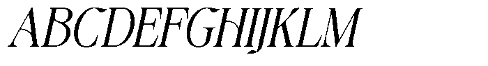 Avoxan Slant Font UPPERCASE