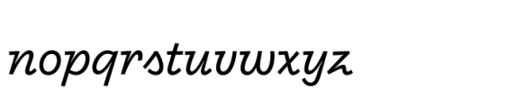 Avril Regular Font LOWERCASE