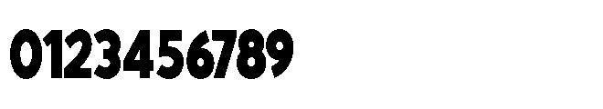 Avtech Black Condensed Font OTHER CHARS