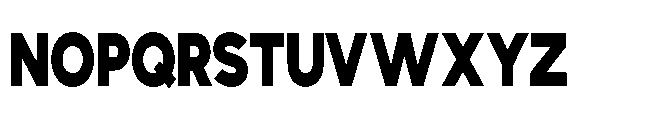 Avtech Black Condensed Font UPPERCASE