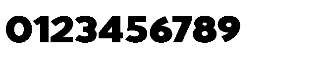 Avtech Black Expanded Font OTHER CHARS