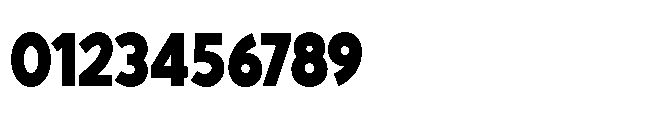Avtech Black Semi Condensed Font OTHER CHARS