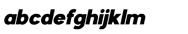 Avtech Black Slanted FONT