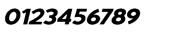 Avtech Bold Expanded Slanted Font OTHER CHARS