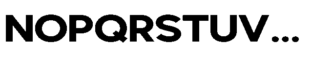 Avtech Bold Expanded Font UPPERCASE