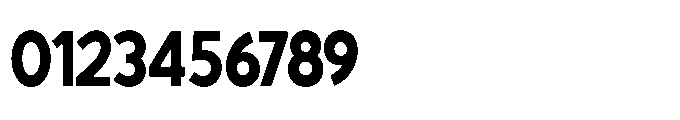 Avtech Bold Semi Condensed Font OTHER CHARS