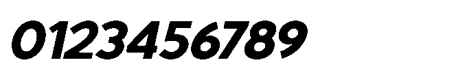 Avtech Bold Semi Expanded Slanted Font OTHER CHARS