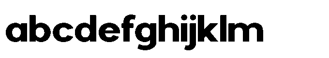 Avtech Bold Semi Expanded FONT