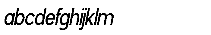 Avtech Condensed Slanted FONT