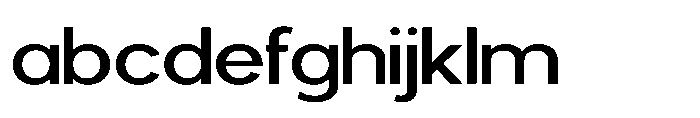 Avtech Expanded FONT
