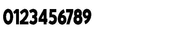 Avtech Extra Bold Condensed Font OTHER CHARS