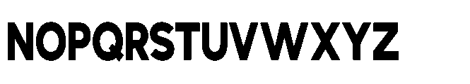 Avtech Extra Bold Condensed Font UPPERCASE