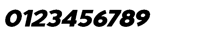 Avtech Extra Bold Expanded Slanted Font OTHER CHARS