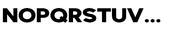 Avtech Extra Bold Expanded Font UPPERCASE