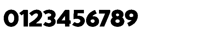 Avtech Extra Bold Semi Expanded Font OTHER CHARS