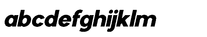 Avtech Extra Bold Slanted FONT