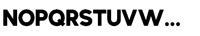 Avtech Extra Bold Font UPPERCASE