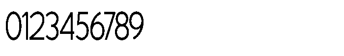 Avtech Extra Light Condensed Font OTHER CHARS