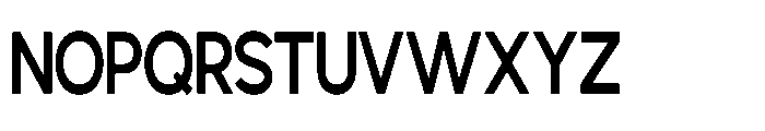 Avtech Medium Condensed Font UPPERCASE