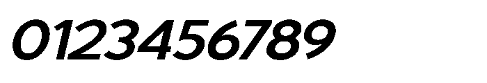 Avtech Medium Expanded Slanted Font OTHER CHARS