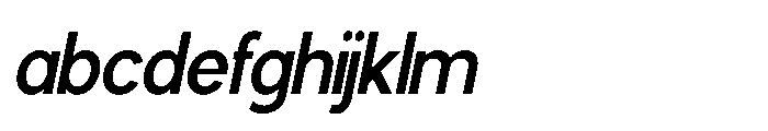 Avtech Medium Semi Condensed Slanted FONT