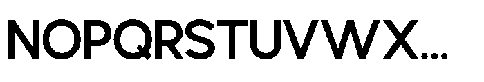 Avtech Medium Font UPPERCASE
