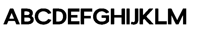 Avtech Semi Bold Semi Expanded Font UPPERCASE