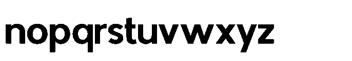 Avtech Semi Bold Font LOWERCASE