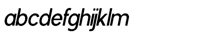 Avtech Semi Condensed Slanted FONT