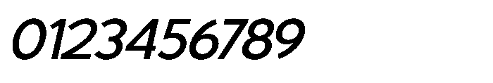 Avtech Semi Expanded Slanted Font OTHER CHARS