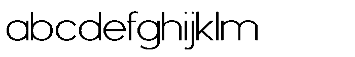Avtech Thin Expanded FONT