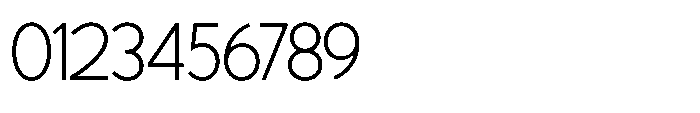 Avtech Thin Font OTHER CHARS