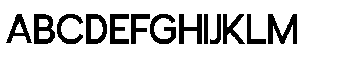 Avtech Variable Thin Font UPPERCASE